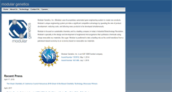 Desktop Screenshot of modulargenetics.com